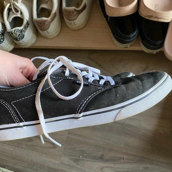 Black and White Vans - Picture 2 of 2